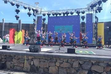 Carrera de Tacones del Carnaval de Telde 2023/TA e Ildefonso Rodríguez.